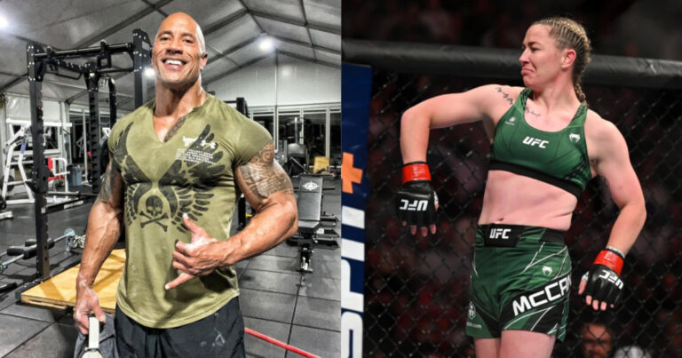 The Rock Responds To ‘Electrifying’ Molly McCann: ‘Keep Kicking A*s And Having FUN’