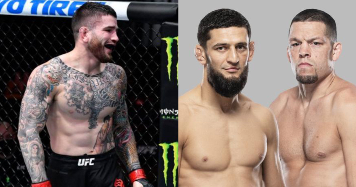 Sean Brady Believes Khamzat Chimaev Will “Run Through” Nate Diaz At UFC 279 1 Sean Brady
