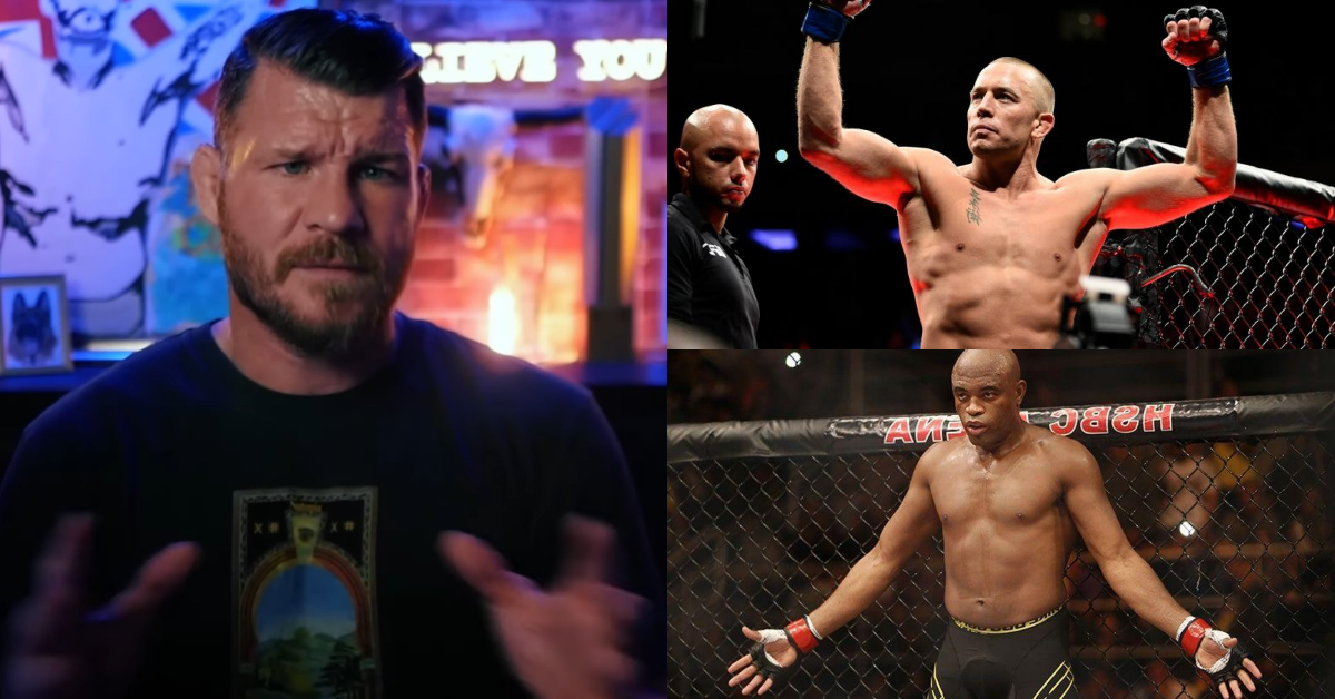 Michael Bisping, Georges St-Pierre, Anderson Silva