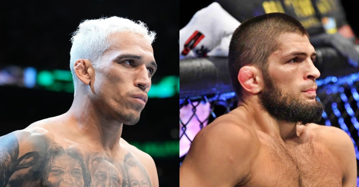 Charles Oliveira Eyes Future Fight With Khabib Nurmagomedov: 'He's Been Talking Too Much' 1 Charles Oliveira