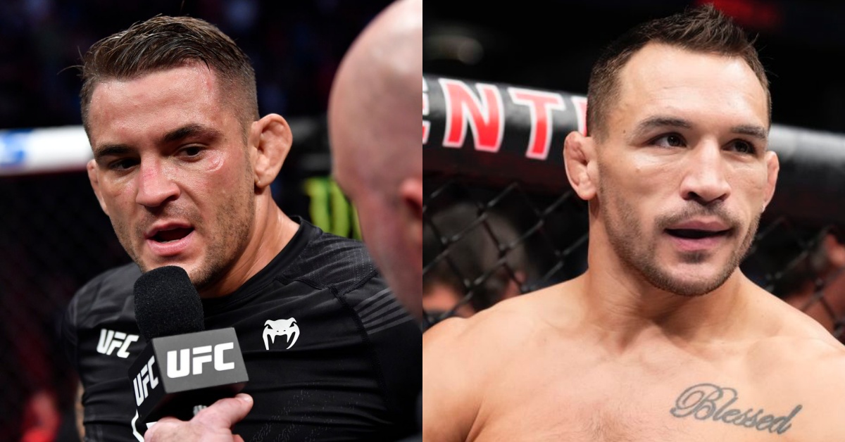 Dustin Poirier Addresses UFC 276 Row With Michael Chandler: 'I Had Something To Say To Him' 1 Dustin Poirier
