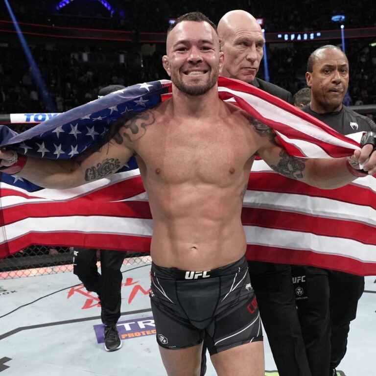 Video: Colby Covington left speechless after Leon Edwards KO’s Kamaru Usman at UFC 278