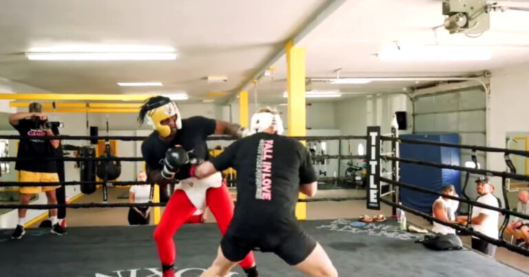Watch: Hasim Rahman Jr. releases Jake Paul sparring footage; ‘First opportunity he had to run from this fight, he took it!’