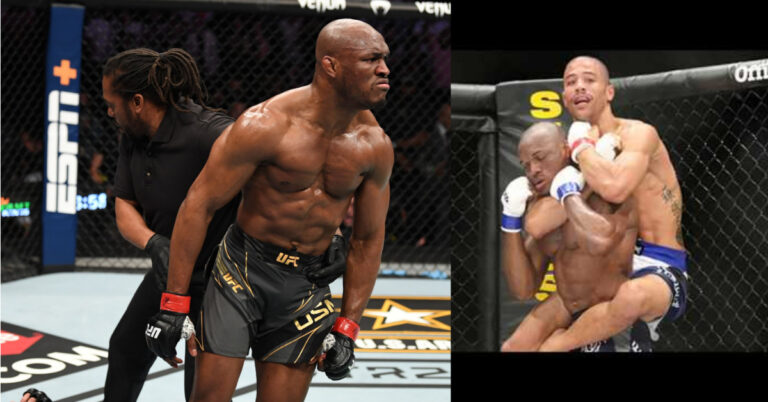 Kamaru Usman explains why he tapped in only career loss: ‘I ain’t gonna be eating for a while if I don’t tap right now’