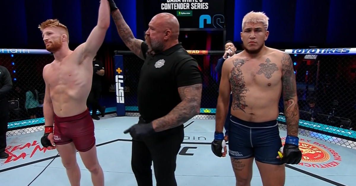 Bo Nickal Shines In His Contender Series Debut, Submitting Zachary Borrego In The First Round - DWCS Week 3 Highlights 1 Bo Nickal