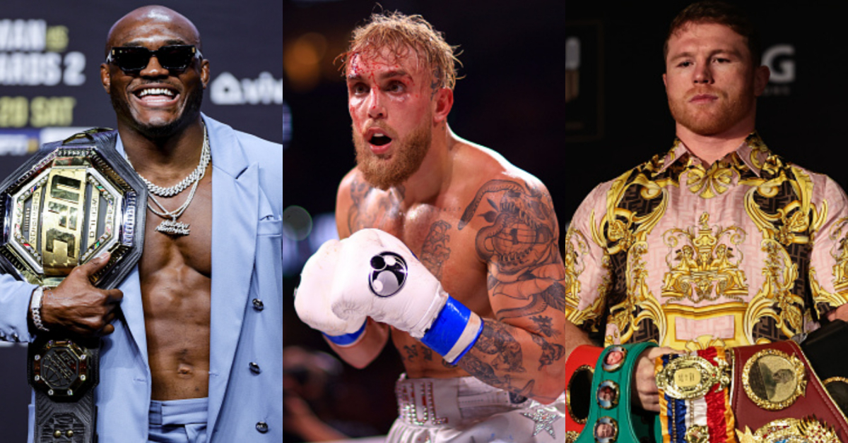 Kamaru Usman prioritizes Canelo Alvarez boxing match over Jake Paul fight; 'I beat Jake Paul, nobody cares' 1 Kamaru Usman