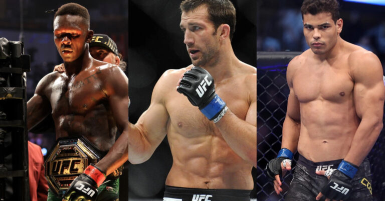 Israel Adesanya Predicts UFC 278 Co-Main Event Between Luke Rockhold And Paulo Costa