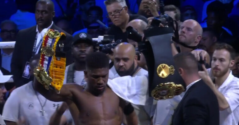 Anthony Joshua Throws a Temper Tantrum Following Split Decision Loss to Oleksandr Usyk