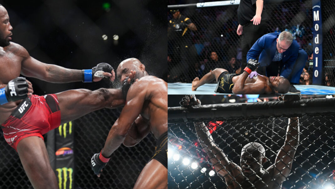 Kamaru Usman KO UFC 278 Leon Edwards