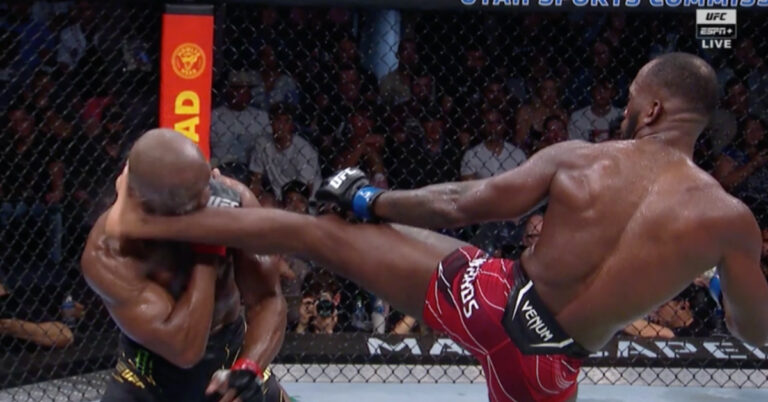 Leon Edwards wins title, stops Kamaru Usman with brutal high kick KO – UFC 278 Highlights