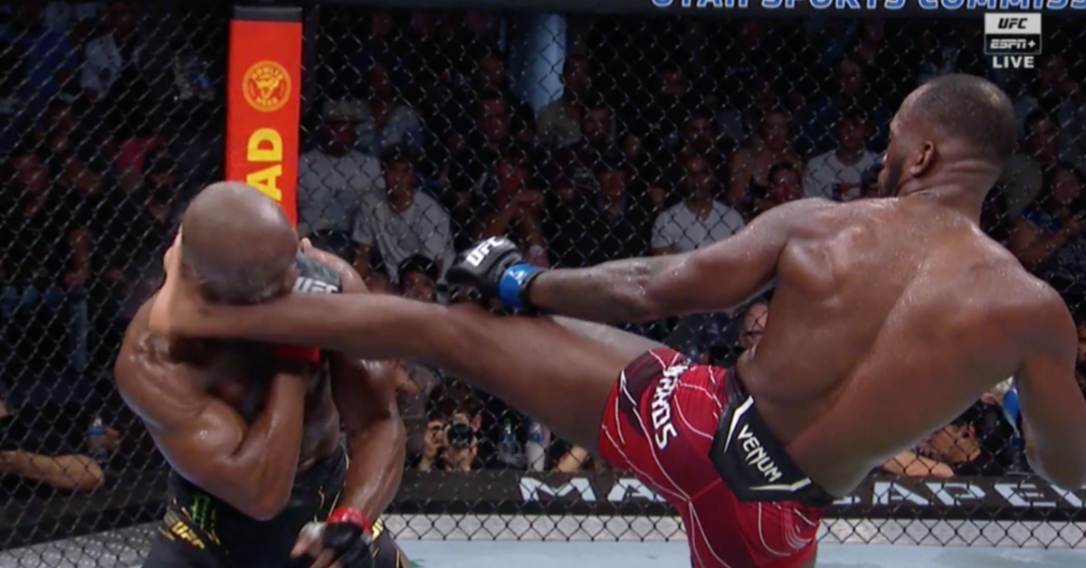 Leon Edwards wins title, stops Kamaru Usman with brutal high kick KO - UFC 278 Highlights 1 Leon Edwards