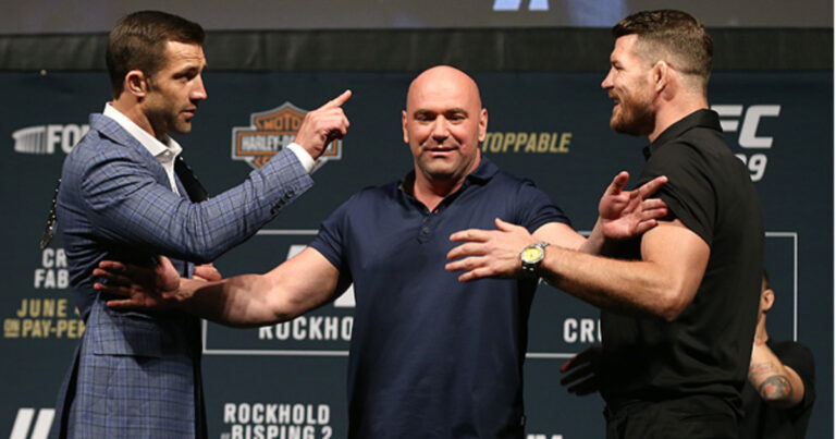 Michael Bisping salutes Luke Rockhold on retirement, UFC run: ‘People still don’t give him the credit he’s due’
