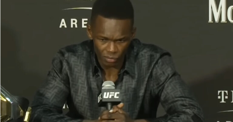 Israel Adesanya opens up about lowest point in MMA career: ‘First time when people were just like, boring’