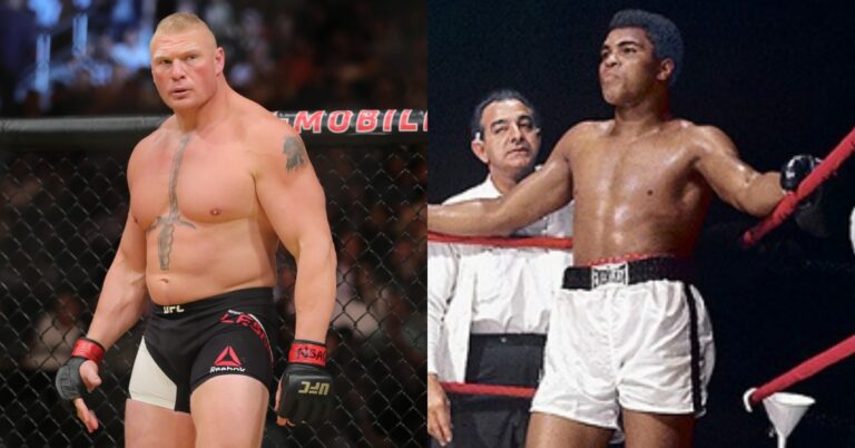 Brock Lesnar Reflects On ‘Powerful’ Encounter With Former Heavyweight Champion Muhammad Ali