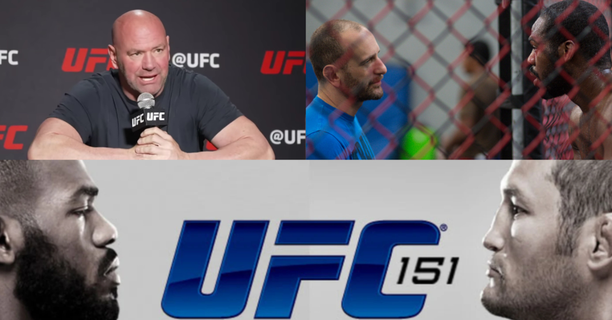 Why did UFC 151 get Cancelled?