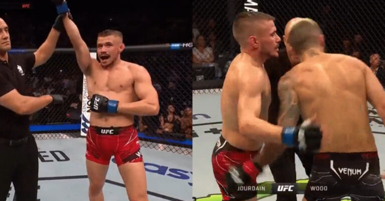 Nathaniel Wood shuts down Charles Jourdain in a thrilling affair – UFC Paris Highlights