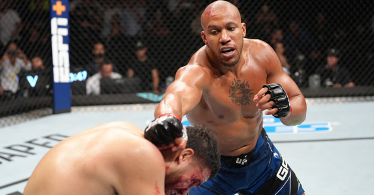 Junior dos Santos says Ciryl Gane is a 'dirty fighter' for blatantly illegal hammer fist on Tai Tuivasa 1 Ciryl Gane