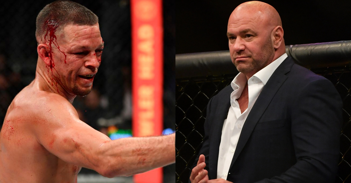 Nate Diaz, Dana White