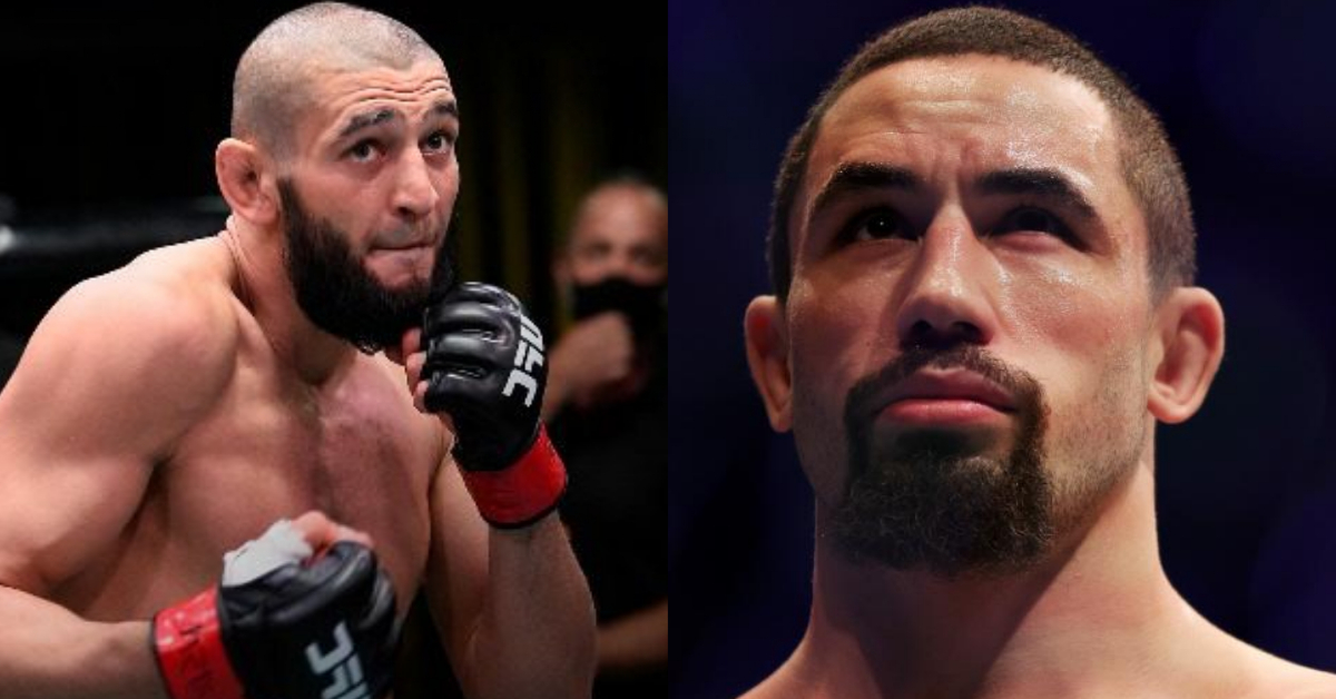 Khamzat Chimaev, Robert Whittaker