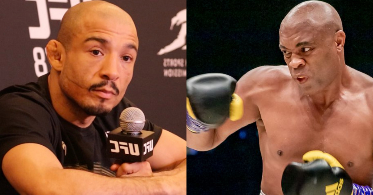 Jose Aldo backs himself over Anderson Silva as the greatest Brazilian in history & reveals his GOAT 1 Jose Aldo, Anderson Silva