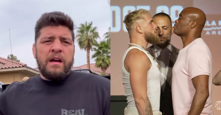 Nick Diaz gives his prediction for Jake Paul vs. Anderson Silva boxing match