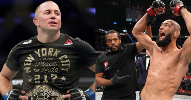 Georges St-Pierre wants Khamzat Chimaev back at 170-pounds but criticized ‘disrespectful’ weight miss