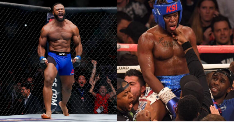 Tyron Woodley warns KSI following the pair’s social media feud: “He’s gonna get f—ked up playing around with me”