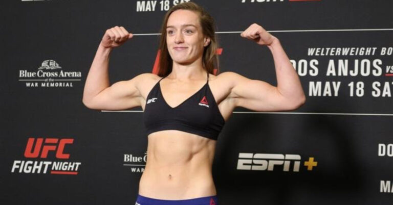 Aspen Ladd vs Sara McCann Cancelled From UFC Fight Night Due To Lad Missing Weight