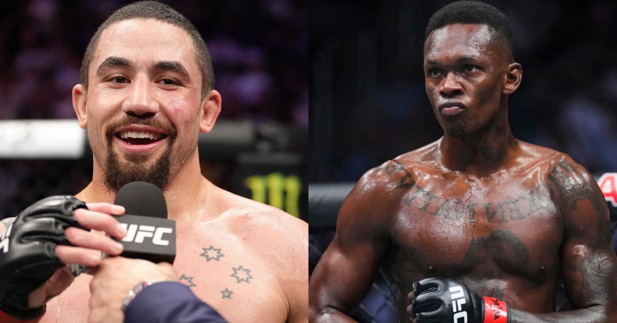 Robert Whittaker, Israel Adesanya