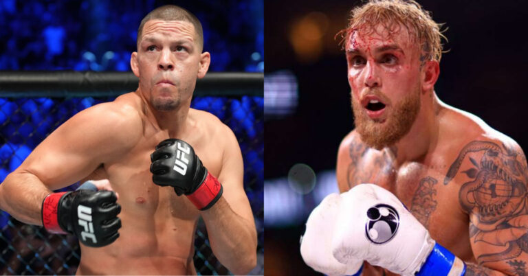 Nate Diaz willing to box Jake Paul: ‘For sure one of the options’