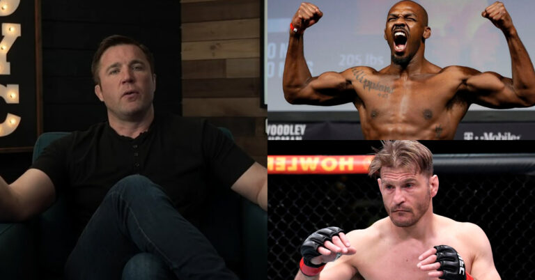Chael Sonnen warns Jon Jones of ‘something new & dangerous’ in a potential fight with Stipe Miocic