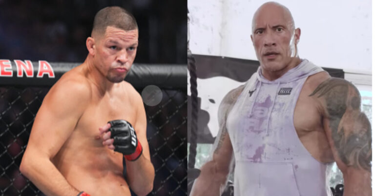 Nate Diaz is only interested in a fight with The Rock