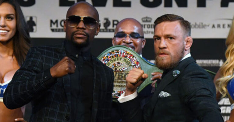 UFC star Conor McGregor again calls for rematch fight with boxing icon Floyd Mayweather: ‘I’d love another go’