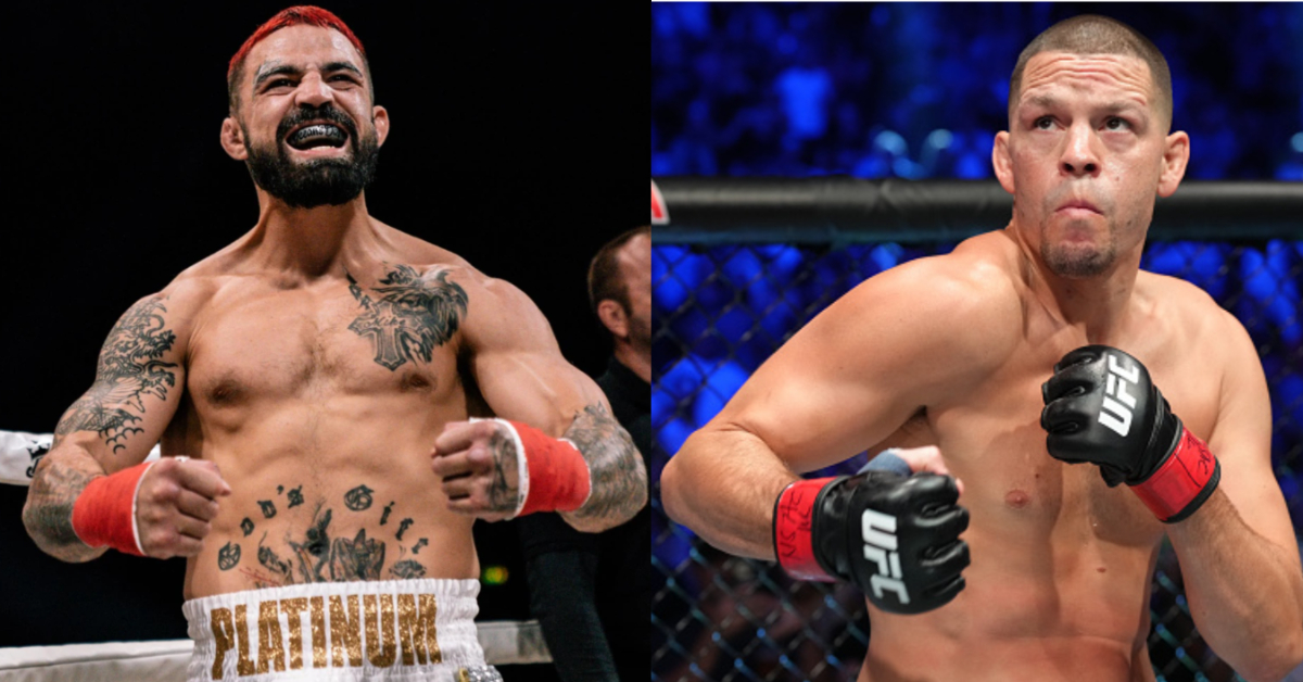 Mike Perry throws down a challenge to Nate Diaz; 'Come and get some of this ‘Platinum’ heat' 1 Nate Diaz