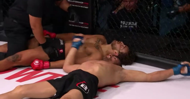 Luca Poclit finishes Dante Schiro with frightening, peculiar submission win – Bellator 285 Highlights