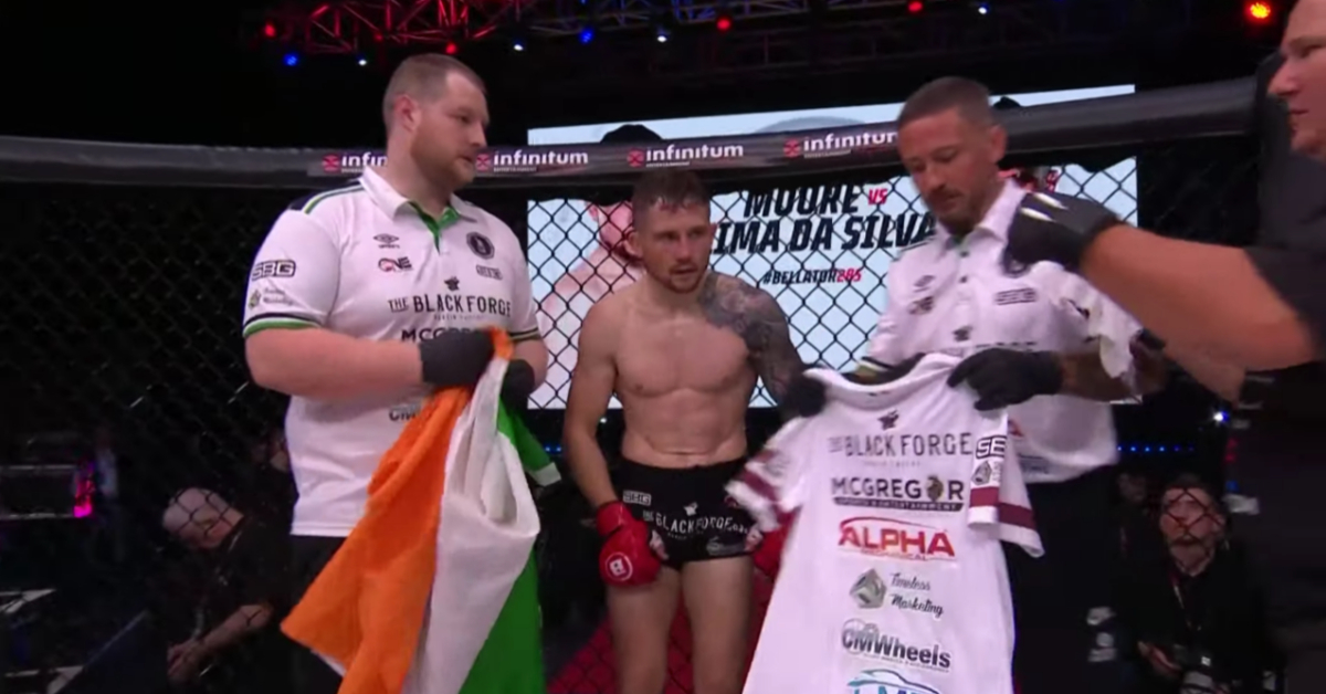 Brian Moore secures unanimous decision win over Arivaldo Silva in collected performance - Bellator 285 Highlights 1 Brian Moore