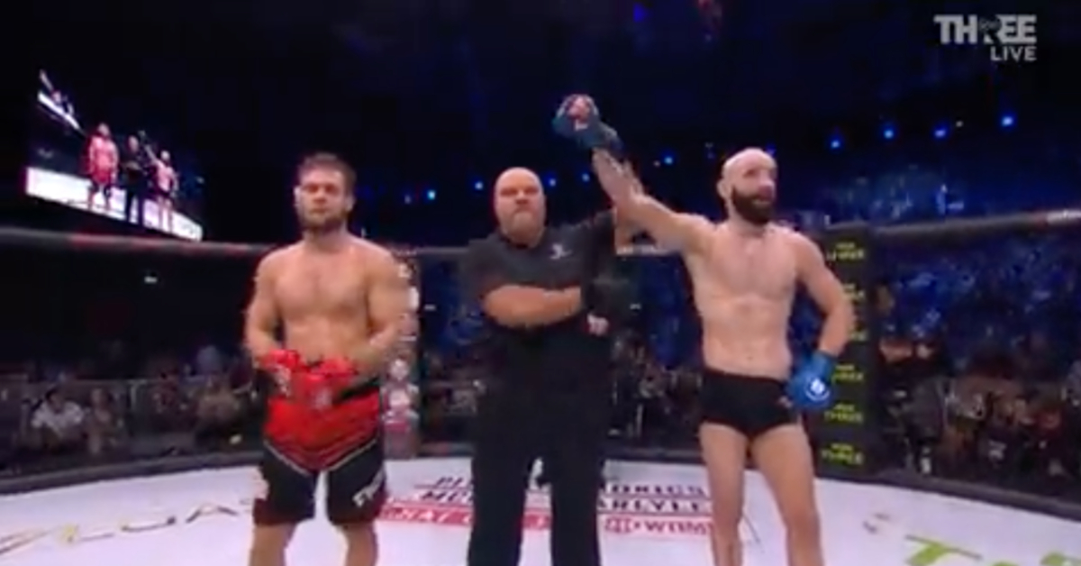 Pedro Carvalho defeats Mads Burnell in career standout win - Bellator 285 Highlights 1 Pedro Carvalho