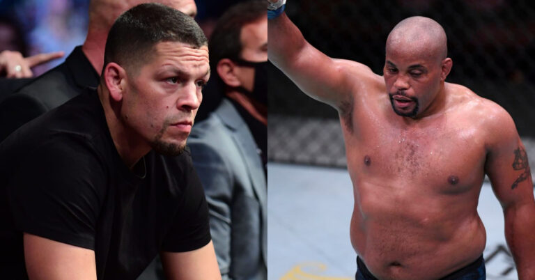 Nate Diaz fires shots at ‘fat motherf**ker’ Daniel Cormier for disrespecting ‘OG’