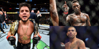 Henry Cejudo, Israel Adesanya, Alex Pereira