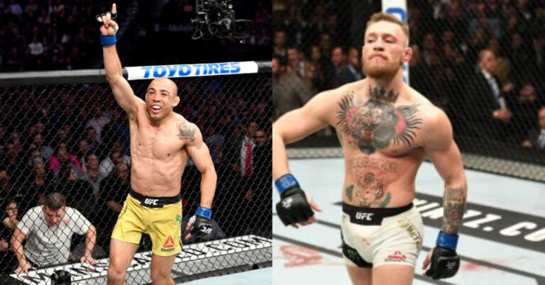 Jose Aldo says Conor McGregor drunk called him one night from his private jet before their fight