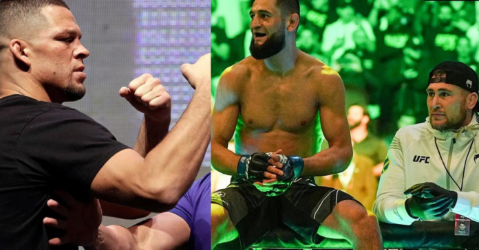 Nate Diaz Darren Till Khamzat Chimaev Nate Diaz Darren Till Khamzat Chimaev
