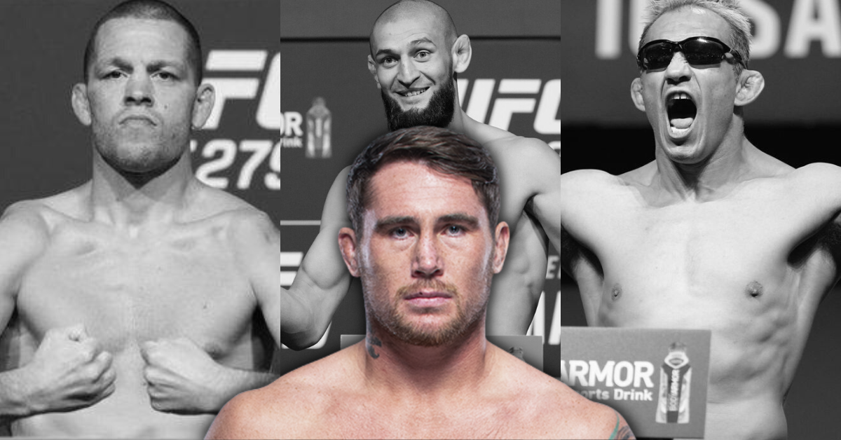 UFC 279 Khamzat Chimaev darren till nate diaz tony ferguson