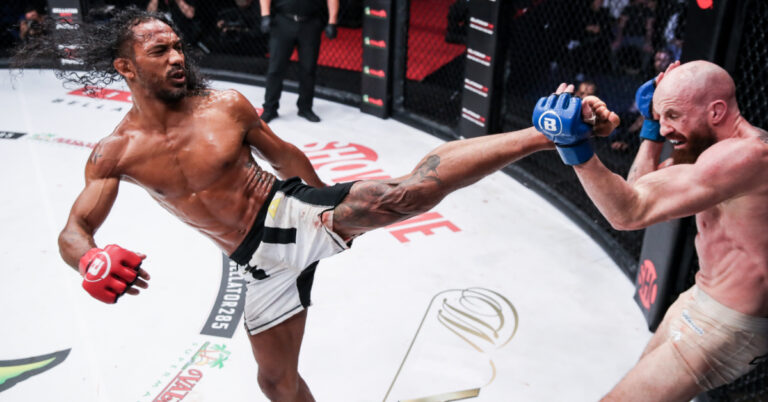 Benson Henderson lands unanimous decision win over Peter Queally in headliner – Bellator 285 Highlights