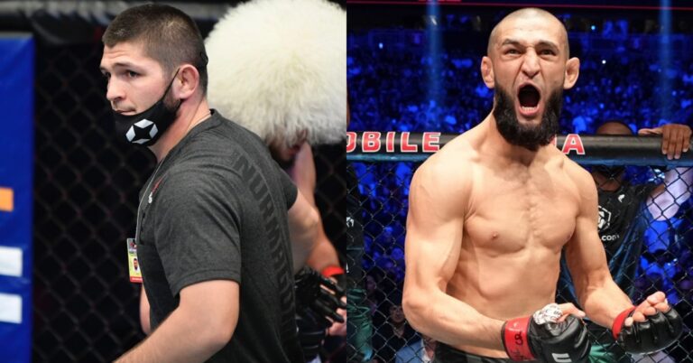 Khabib Nurmagomedov questions Khamzat Chimaev’s UFC 279 weight miss: ‘There’s no Muslims around him’