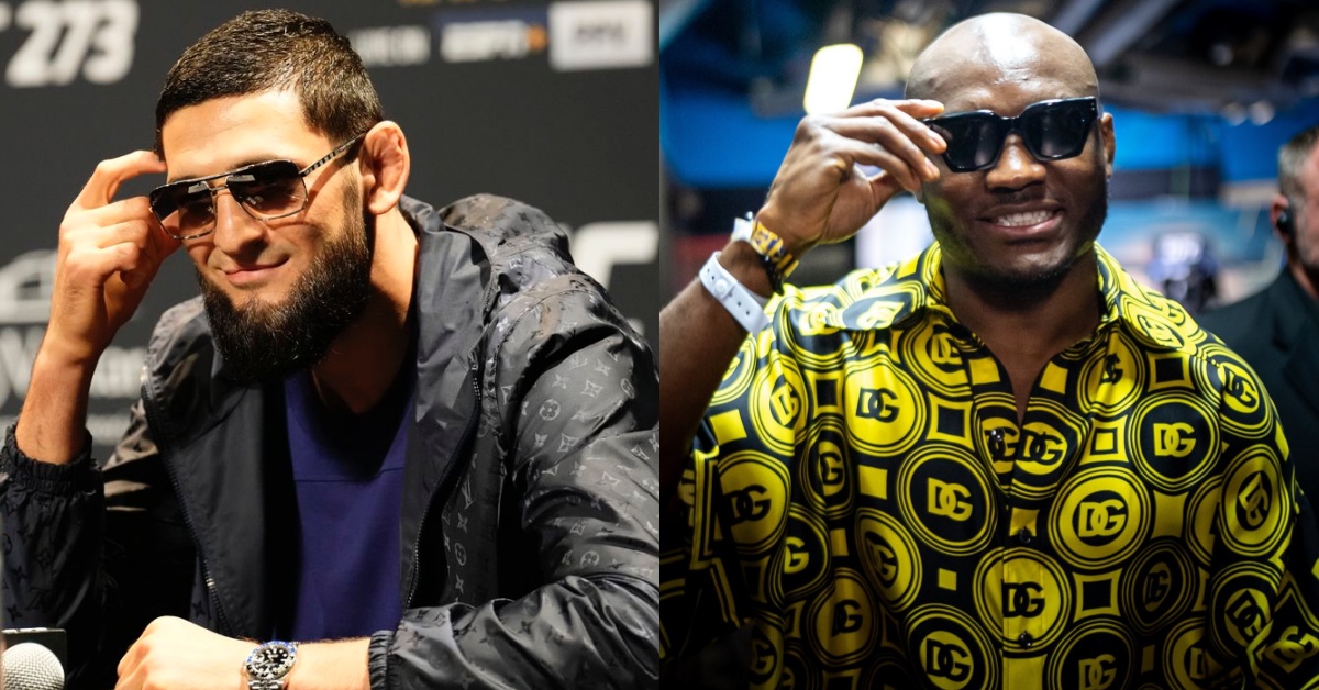 Khamzat Chimaev predicts future submission win over Kamaru Usman: 'I'll squeeze off his head' 1 Khamzat Chimaev