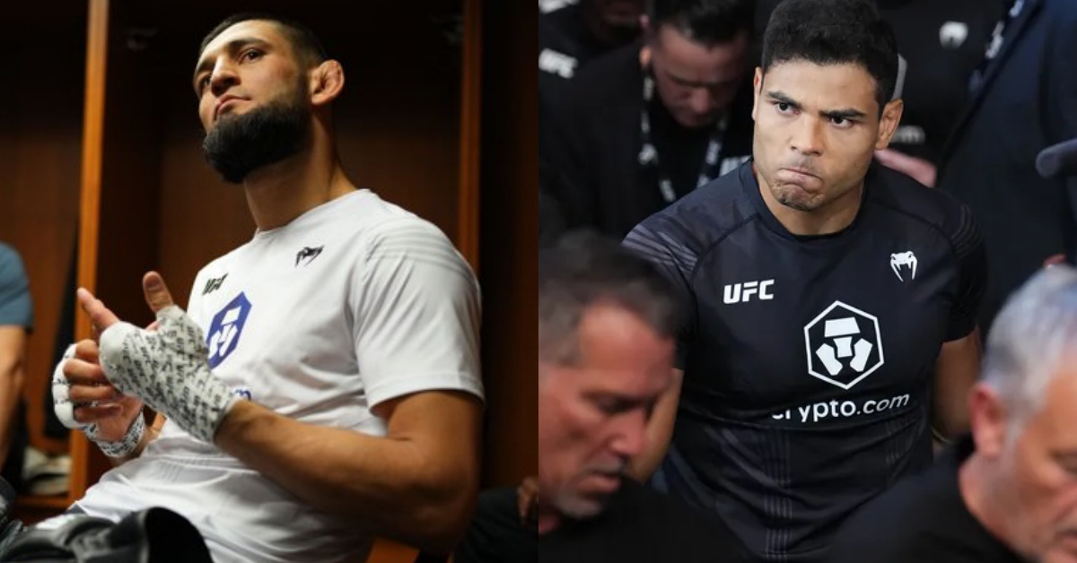 Khamzat Chimaev distances himself from Paulo Costa fight: 'Somebody already f*cked his ass' 1 Khamzat Chimaev