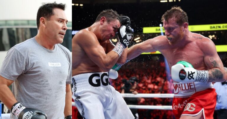 Oscar De La Hoya slams Canelo Alvarez’s ‘f*cking dud’ win against Gennady Golovkin in deleted Twitter tirade