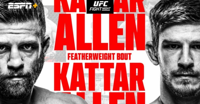 UFC Fight Night: Kattar vs. Allen – Best Bets