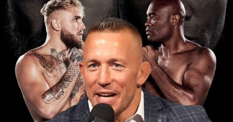 Georges St Pierre ‘inspired’ by Jake Paul ahead of Anderson Silva bout: “It started as a joke and now look at him”
