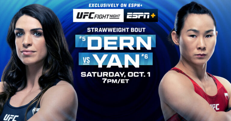 UFC Fight Night: Dern vs. Yan betting preview